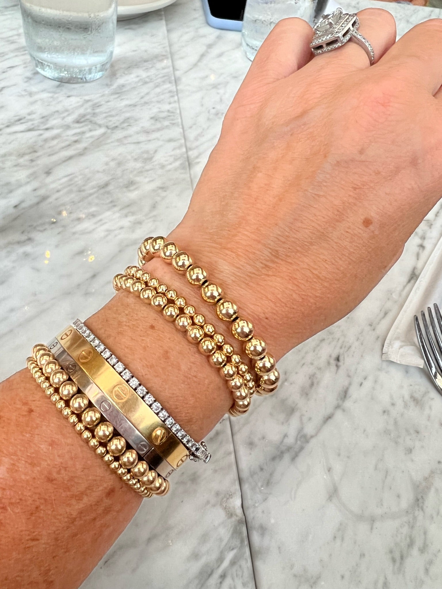 6mm 14k Gold Filled Bracelet