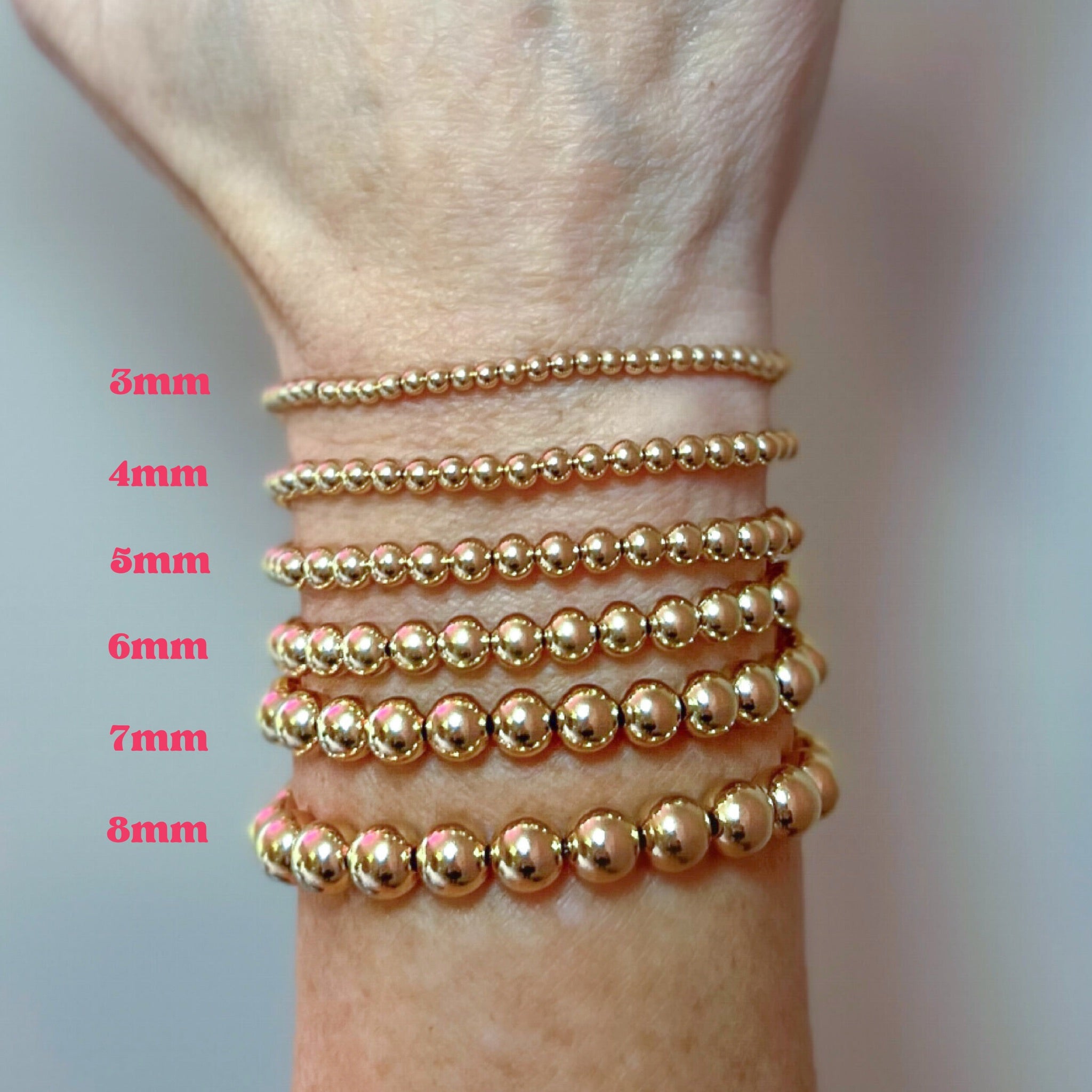 5mm 14k Gold Filled Bracelet