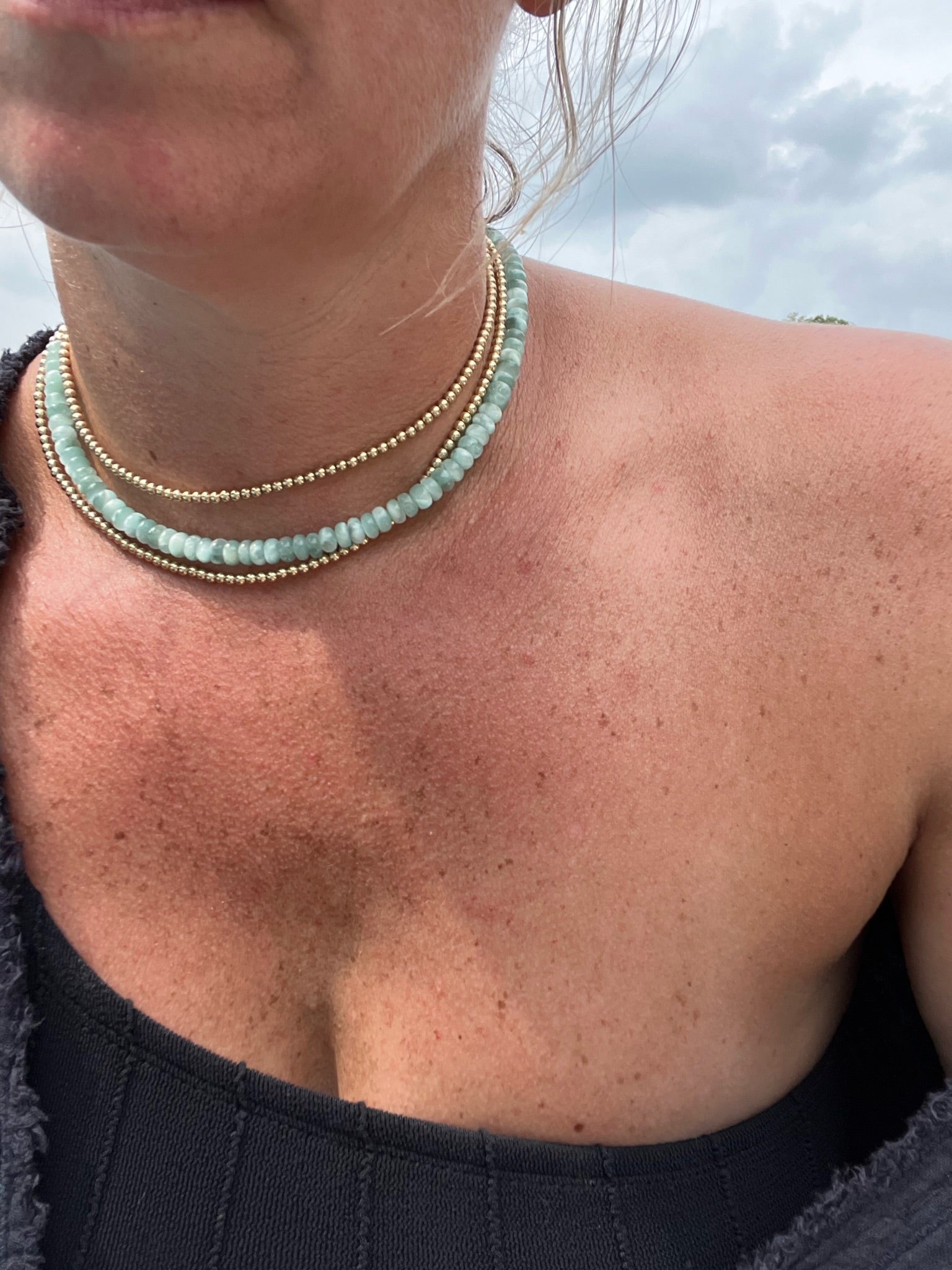 6mm Beaded Necklace