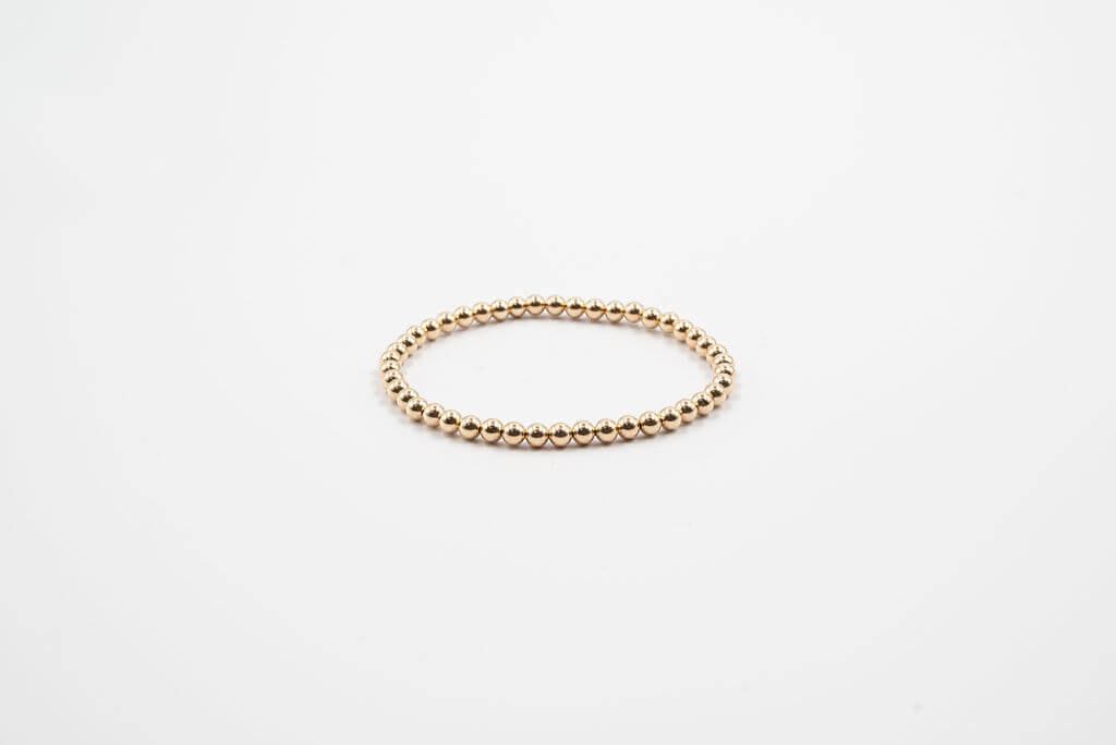 4mm 14k Gold Filled Bracelet