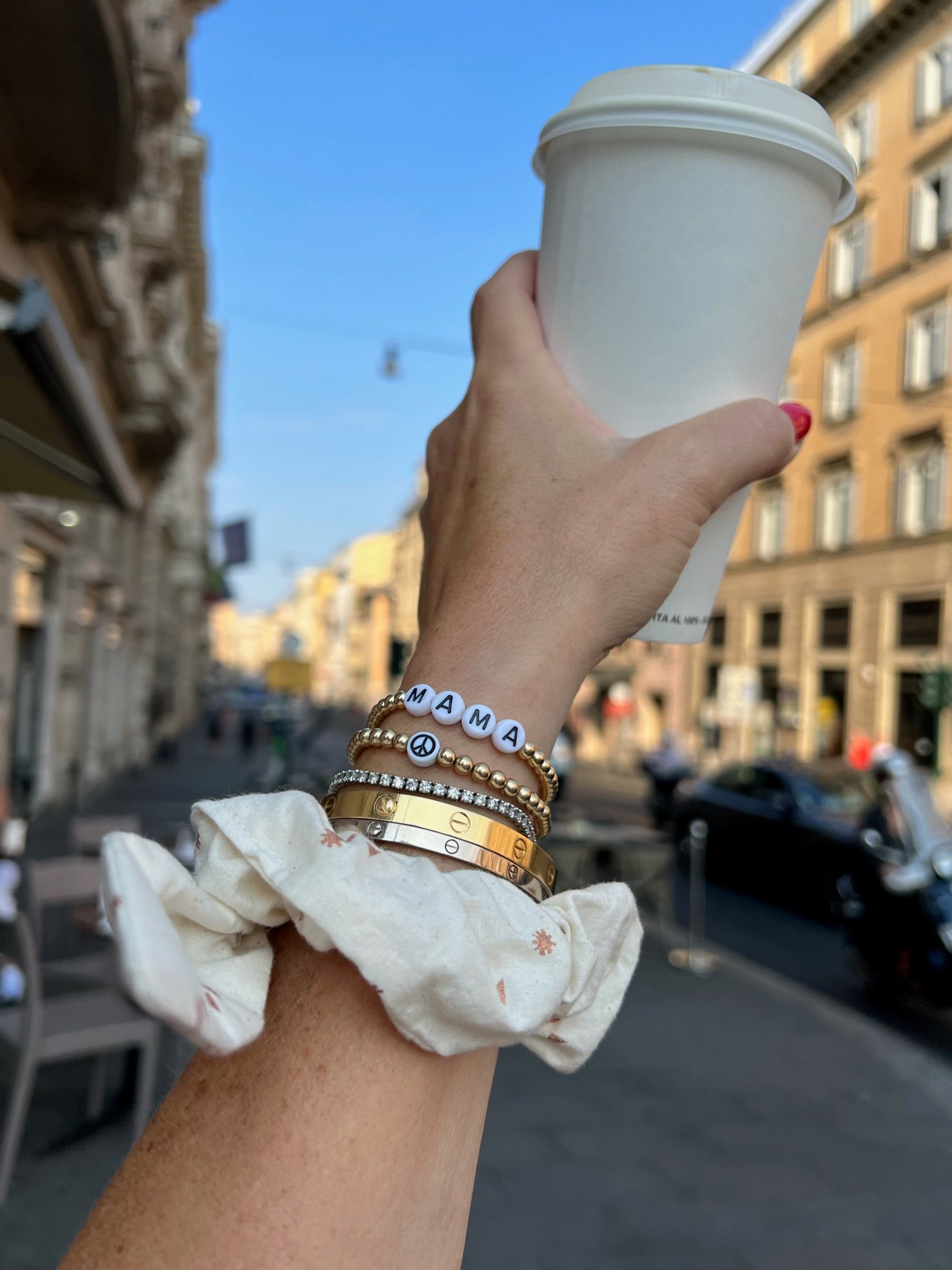 Maxi Coffee Bean Bracelet in Gold – Le Manoir®